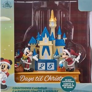 Disney Christmas countdown calendar Mickey and Minnie Mouse